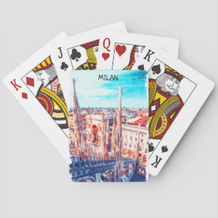 Jeu De Cartes Cathédrale de Milan Italie
