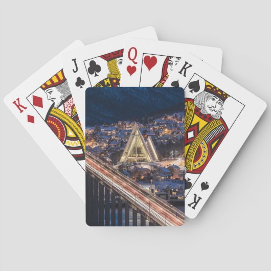 Jeu De Cartes Cathédrale de Tromso Arctic (dos)