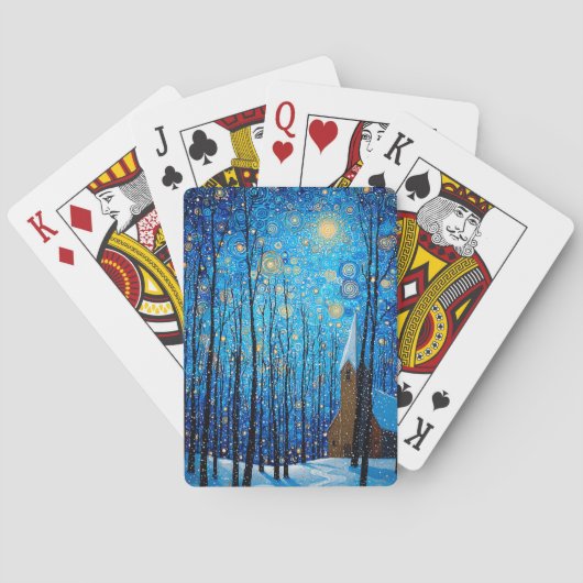 Jeu De Cartes Cathédrale d'étoiles (dos)