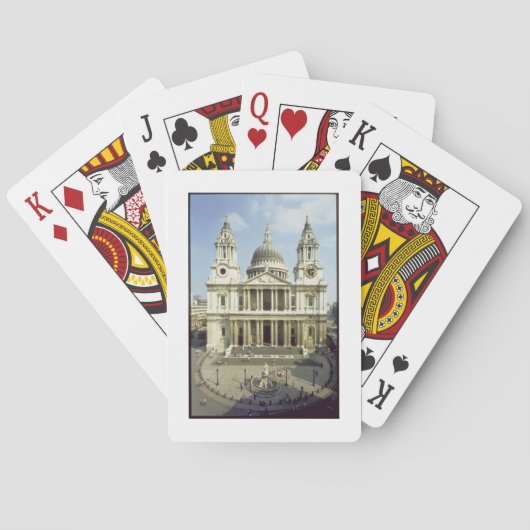 Jeu De Cartes Cathédrale Ouest de Saint-Paul, designée par Si (dos)
