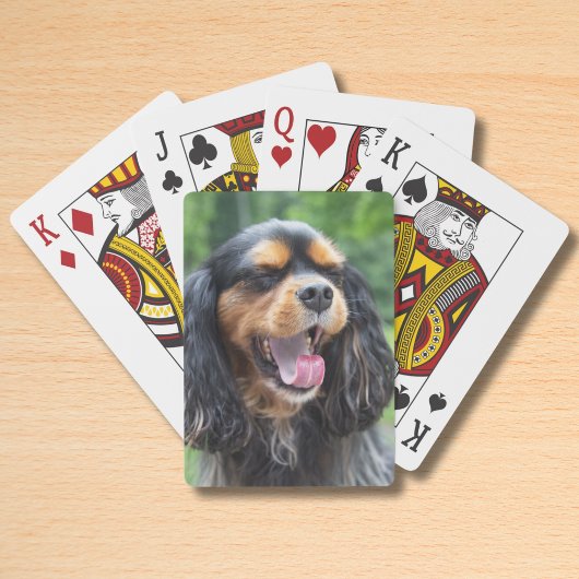 Jeu De Cartes Cavalier King Charles Spaniel bâillant