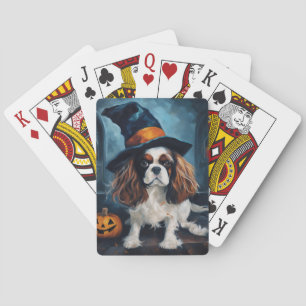 Jeu De Cartes Cavalier King Citrouilles Halloween effrayant