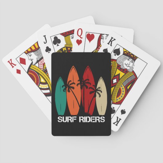 Jeu De Cartes Cavaliers des vagues (dos)