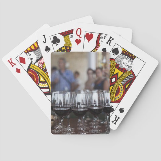 Jeu De Cartes Cave à vin Bodega Marques de Riscal, dégustation d (dos)