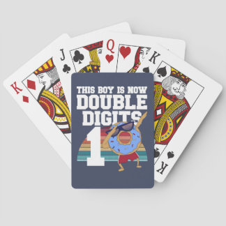 Jeu De Cartes Ce garçon est maintenant en double chiffres Drôle 