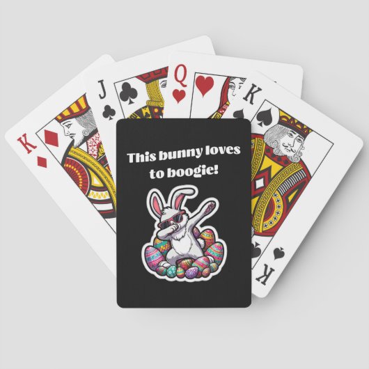 Jeu De Cartes Ce lapin adore faire du bogie ! (dos)