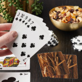 Jeu De Cartes Cèdre texturé en écorce de bois (In Situ)