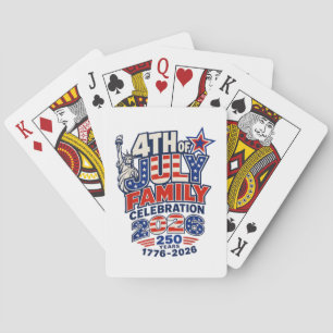 Jeu De Cartes Célébration de la fête de famille du 4 juillet 202