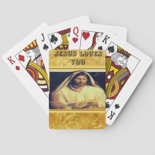 Jeu De Cartes Cène Divine : Casser Le Pain Avec Jésus (dos)