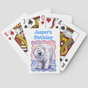 Jeu De Cartes Centre de la fête de l'ours polaire