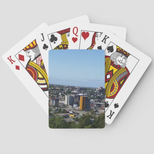 Jeu De Cartes Centre-ville St. John's (dos)