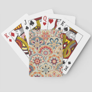 Jeu De Cartes Cercles Abstraits : Papier peint couleur tendance