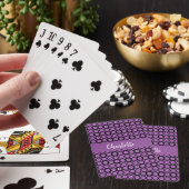 Jeu De Cartes Cercles rétro milieu de siècle moderne monogramme (In Situ)