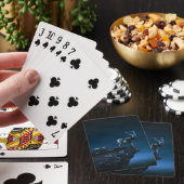 Jeu De Cartes cerf au clair de lune (In Situ)