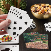 Jeu De Cartes Cerf dans la forêt, Oregon (In Situ)