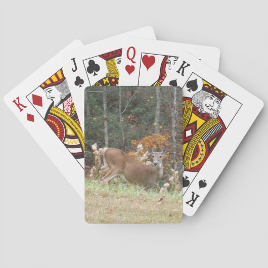Jeu De Cartes Cerf d'automne dans le lac Arrowhead (dos)