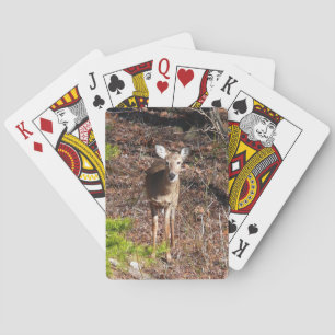 Jeu De Cartes Cerfs Adorables dans la Photographie de Nature en