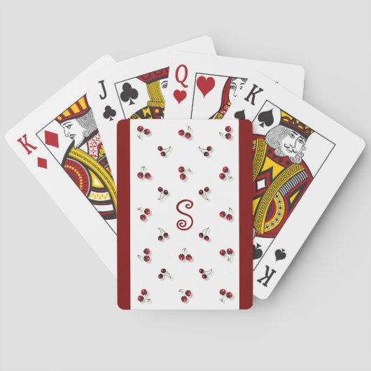 Jeu De Cartes Cerises Jouer aux cartes (dos)