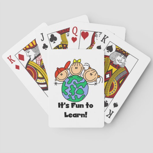Jeu De Cartes C'est amusant d'apprendre (dos)
