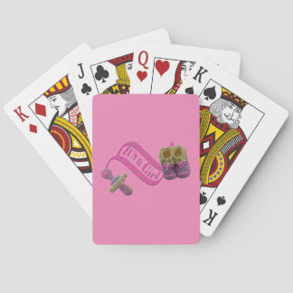 Jeu De Cartes C'est des chaussures d'une tétine de fille