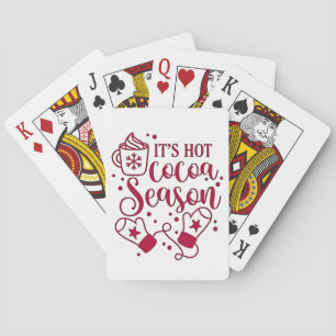 Jeu De Cartes C'est la saison du chocolat chaud Cacoa Noël