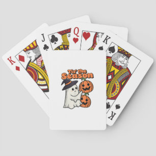 Jeu De Cartes C'Est La Saison Halloween Costume sorcier Casquett