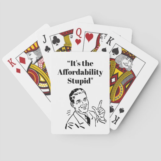 Jeu De Cartes C'est l'abordabilité, idiot (dos)