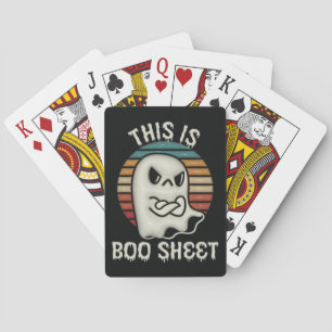 Jeu De Cartes C'Est Un Fantôme De Feuille De Boite