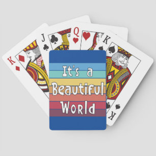Jeu De Cartes C'est un monde magnifique