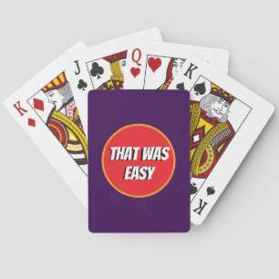 Jeu De Cartes C'Était Facile