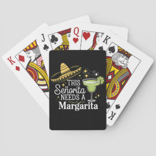 Jeu De Cartes Cette Senorita a besoin d'une Margarita Cinco De M
