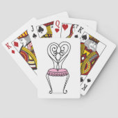 Jeu De Cartes Chaise rose (dos)