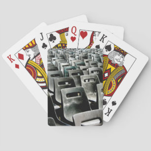 Jeu De Cartes Chaises gris monochromatique