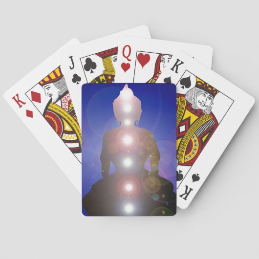 Jeu De Cartes Chakra Zen Bouddha Méditation Yoga (dos)