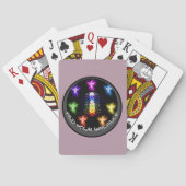 Jeu De Cartes Chakras de fleurs (dos)