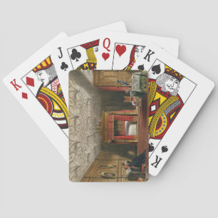 Jeu De Cartes Chambre marquetée, Sizergh, Westmoreland, 1849 (la