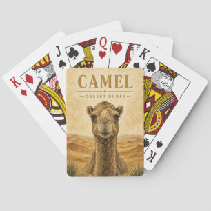 Jeu De Cartes Chameau Faune des Dunes Désertiques