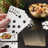 Jeu De Cartes Champagne Polka Dot Modern (In Situ)
