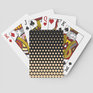 Jeu De Cartes Champagne Polka Dot Modern