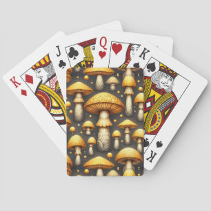 Jeu De Cartes Champignons Dorés