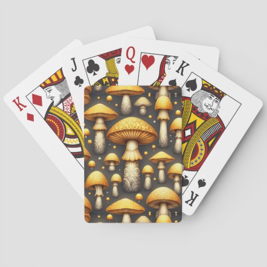 Jeu De Cartes Champignons Dorés (dos)
