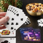 Jeu De Cartes Champignons Imaginaire mignon Monogramme Fée magiq (In Situ)