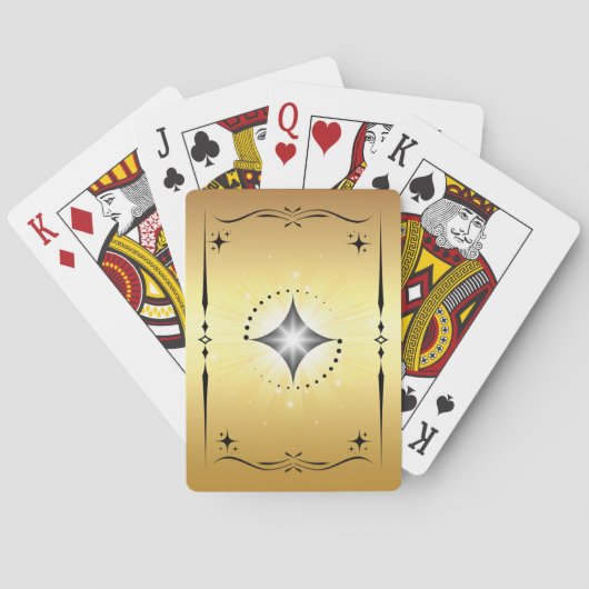 Jeu De Cartes Chance dorée (dos)