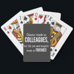 Jeu De Cartes Chance made us colleagues, but the fun and laught<br><div class="desc">Chance made us colleagues,  but the fun and laughter made us friends!
May peace,  health and happiness be with you in every walk of your life. Farewell!</div>