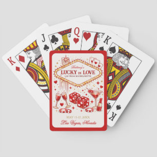 Jeu De Cartes Chanceux en amour, enterrement de vie de jeune fil