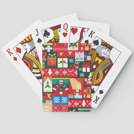 Jeu De Cartes Chandail moche de Noël (1) (dos)