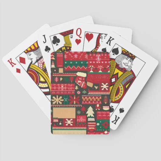 Jeu De Cartes Chandail moche de Noël (7) (dos)