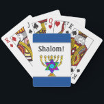 Jeu De Cartes Chandeliers juifs<br><div class="desc">Chandeliers juifs et cadeaux et vêtements traditionnels personnalisés</div>