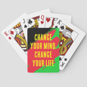 Jeu De Cartes Changez d'avis, changez votre vie (RD/GRN/BLK)