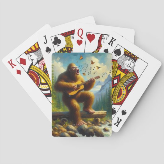 Jeu De Cartes Chant Bigfoot (dos)